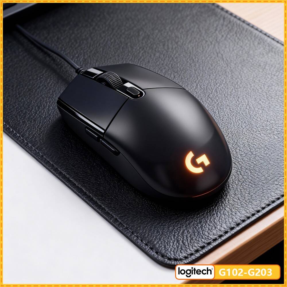 Logitech Mouse G203 - ロジクール G203 有線RGBゲーミングマウス 8000 DPIセンサー 6ボタン