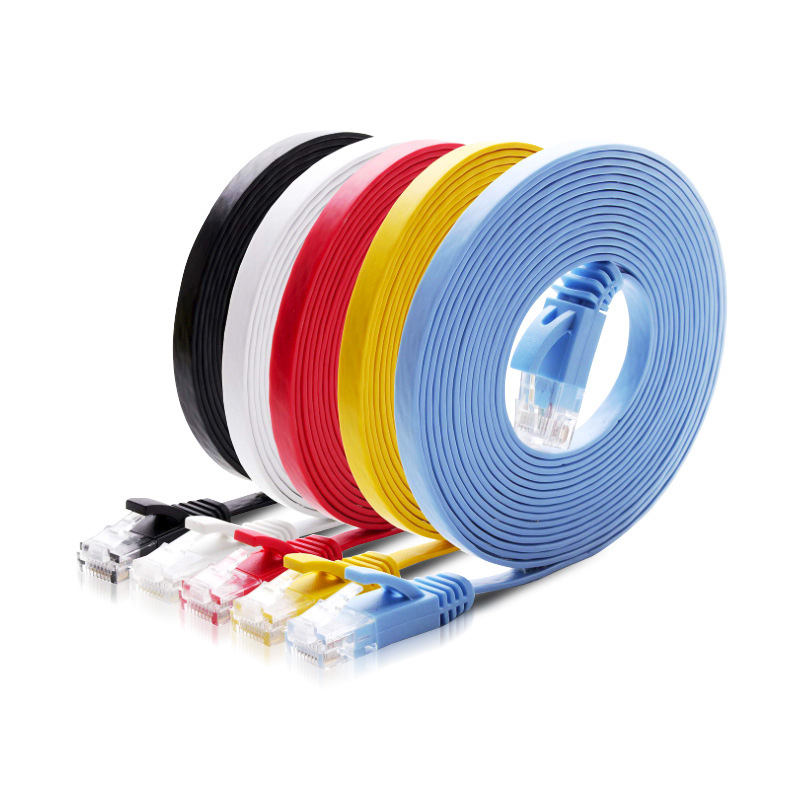 Power Over Ethernet - ネットLANイーサネットケーブル,1000Mbps,Cat6,フラットギガビット,0.5m/1m/2m/3m/5m/10m/15m/20m/10m/