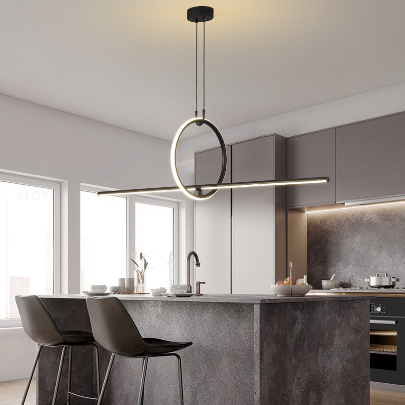 ライトラグジュアリーミニマリストLEDシャンデリアモダンホテ - Office Technician のレビューと価格