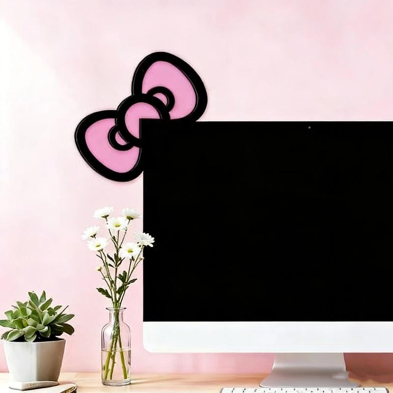 新しい 1/2 個木製ちょう結び PC アクセサリーかわいい - Office Technologies のレビューと価格