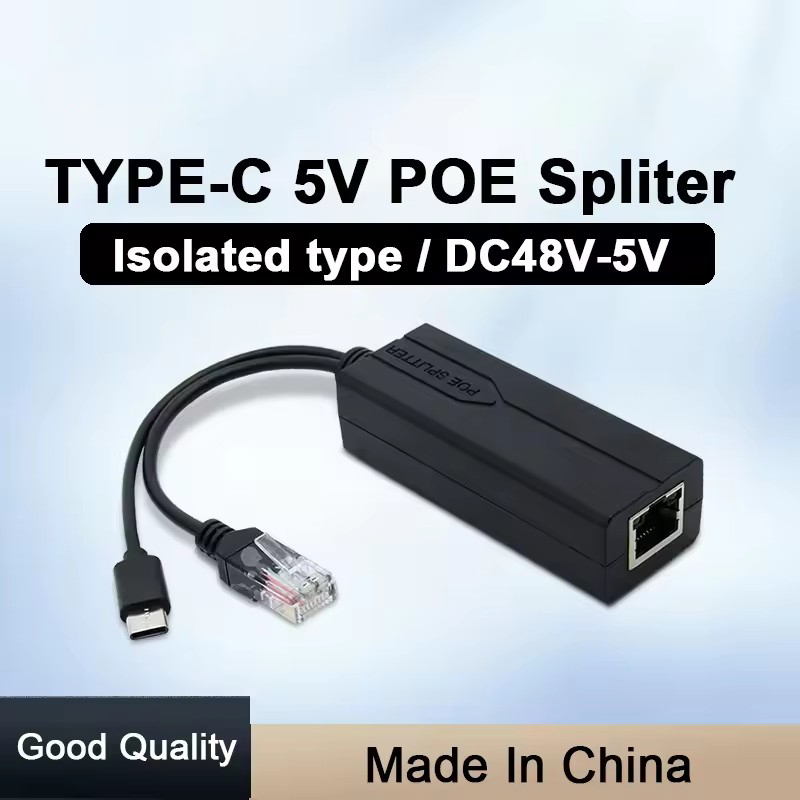 POE スプリッター 48V から 5V マイクロ USB  - Power Over Ethernet のレビューと価格