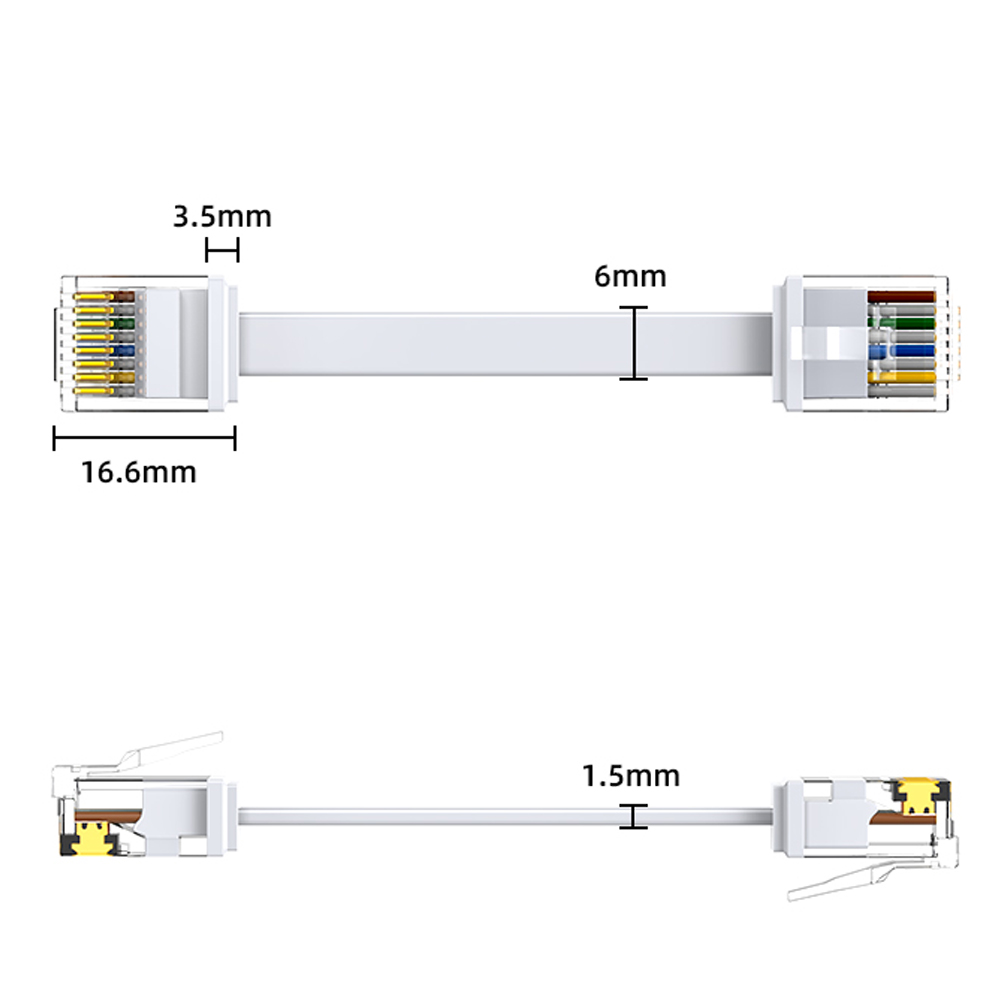 0.2m 0.3m 0.5m Cat6 イーサネットパッチケ - Power Over Ethernet のレビューと価格