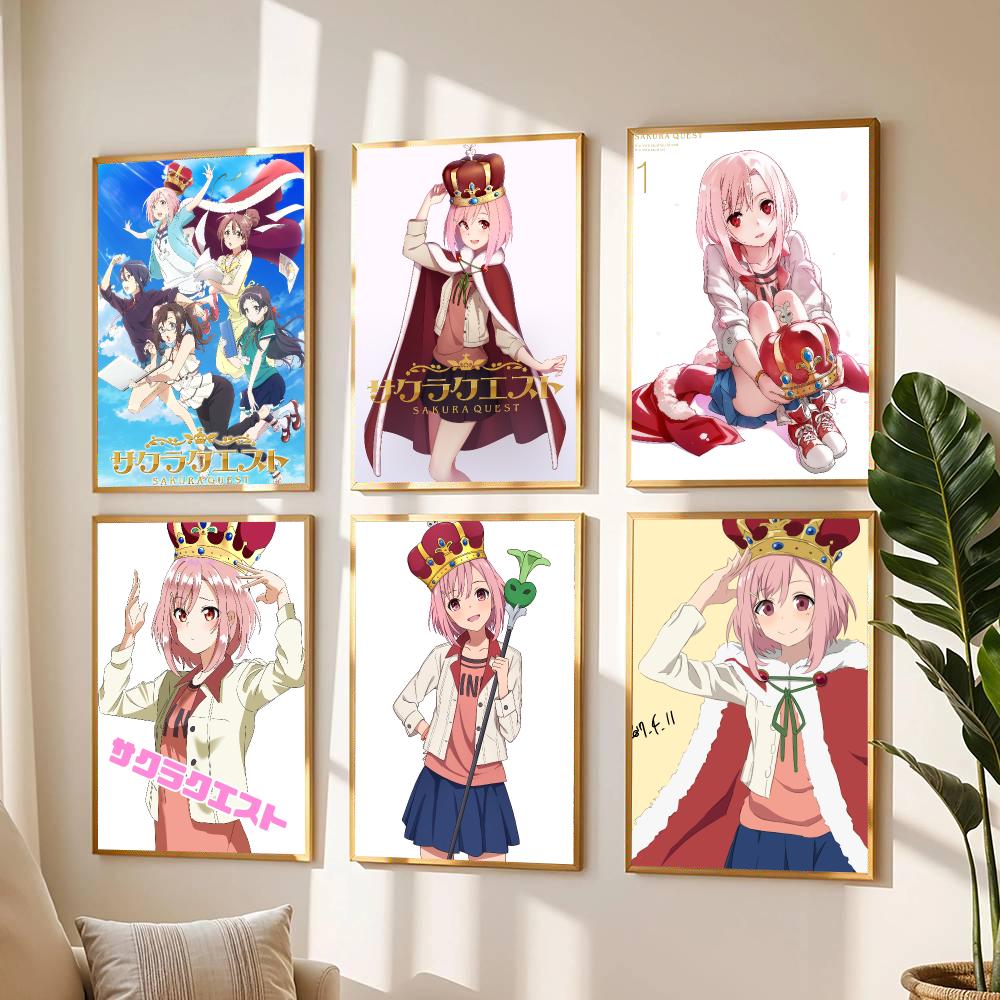 アニメ「S-Sakura Quest-T」ポスター モダンな - Office Quest のレビューと価格