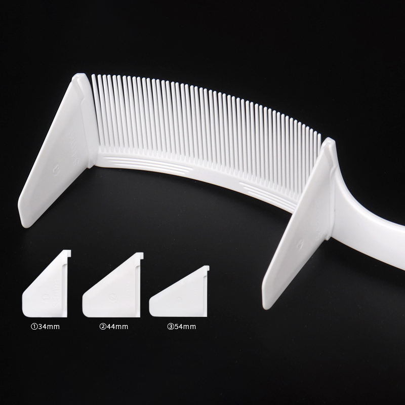 1 個の新しいプロフェッショナル理容室ヘアカット湾曲位置決め - Binding Machine Comb のレビューと価格