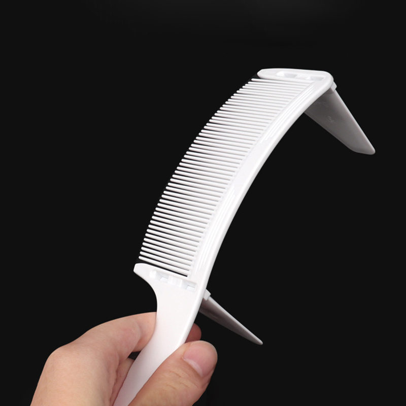 1 個の新しいプロフェッショナル理容室ヘアカット湾曲位置決め - Binding Machine Comb のレビューと価格